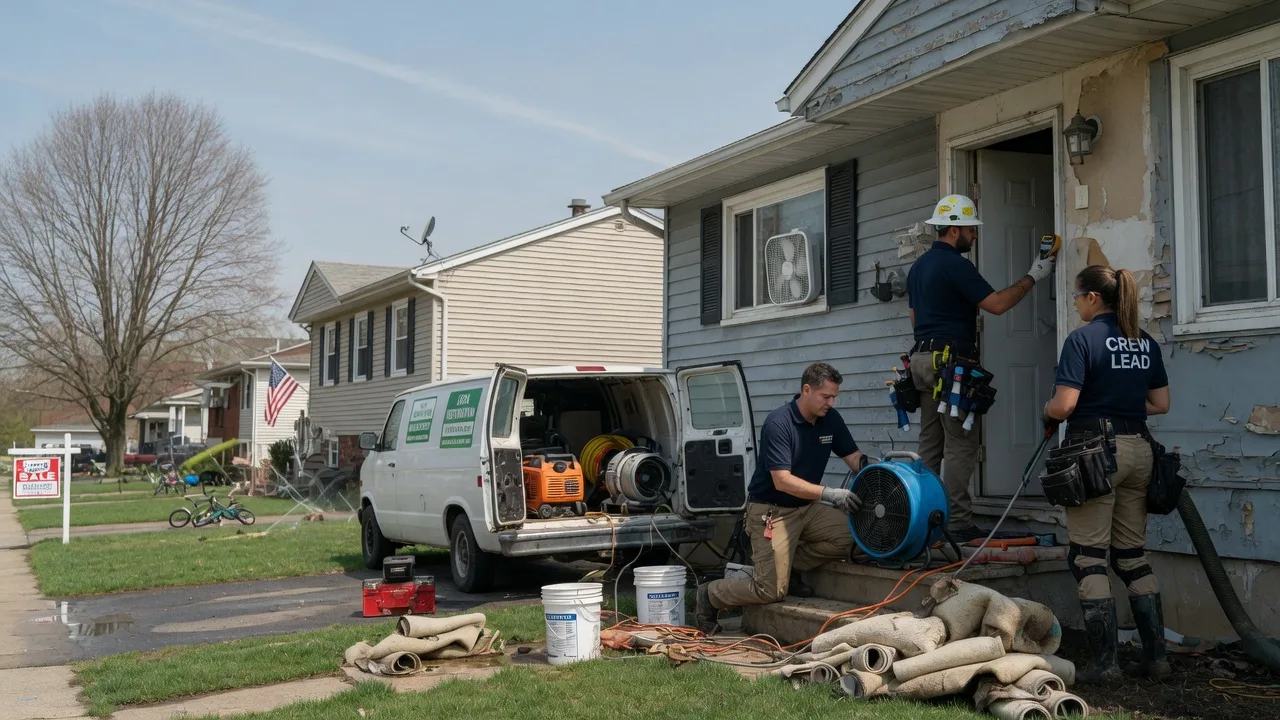 Flood Cleanup in Garden City, TX near me